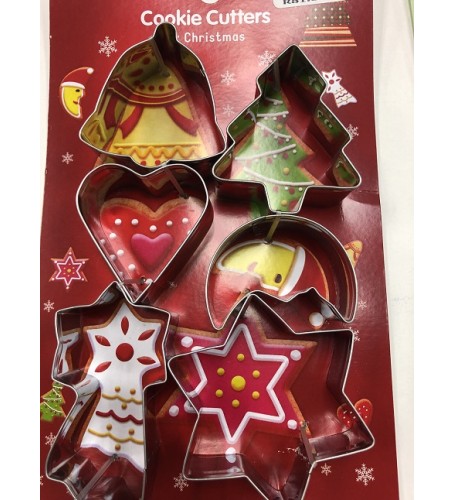COOKIE CUTTER SET OF 6 